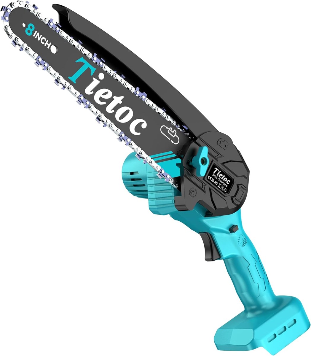 Tietoc 8-Inch Mini Chainsaw, Tool Only